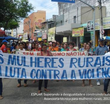 Superando a desigualdade e construindo autonomia - Assessoria técnica para mulheres rurais